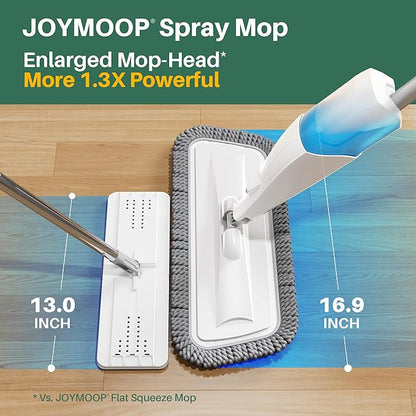 Spray Mop for Floor Cleaning, Dry Wet Microfiber Mop