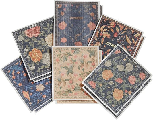 JOYMOOP Decorate Cleaning Cloth (Simple Floral of Decorative Series)